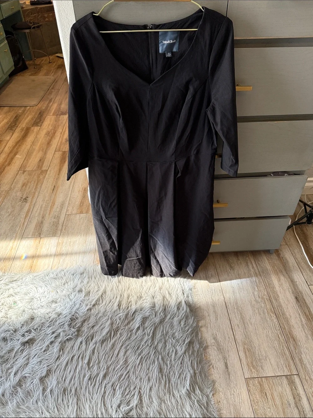 midi dress modcloth Midnight Midi Dress